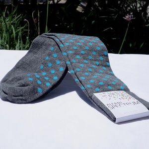 Alfani Spectrum Men Dress Socks - Char Turqu